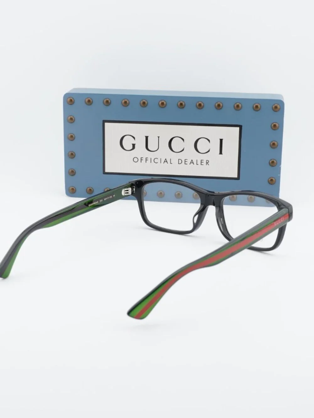 Gucci GG0006OAN 002 Rectangle Eyeglasses 55mm - Black